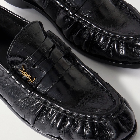 Saint Laurent Shoes - Saint Laurent Le Loafer Supple Eel Size 38